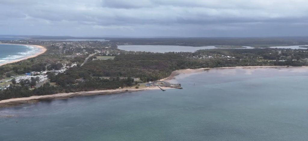 Aerial image of Culburra Beach